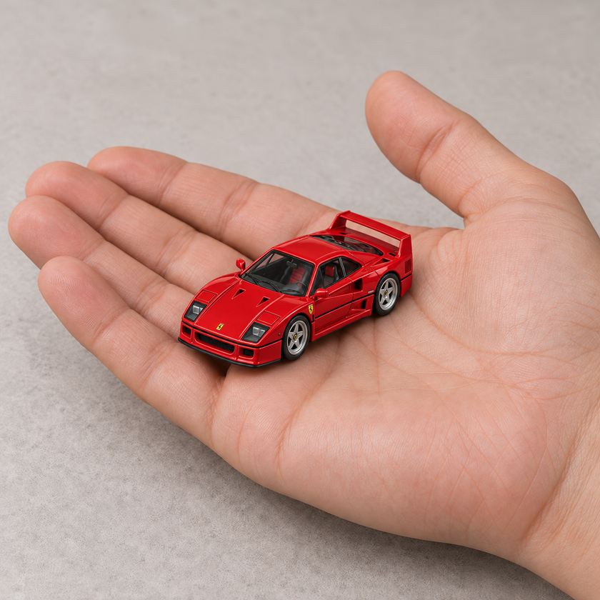 Ferrari Advent Calendar — 03 model in hand