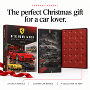 Ferrari Advent Calendar — 07 gift infographic