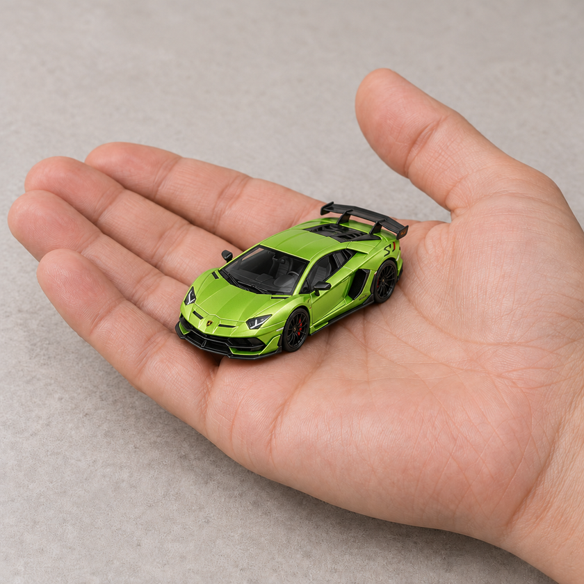 Lamborghini Advent Calendar — 03 model in hand