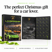 Lamborghini Advent Calendar — 07 gift infographic