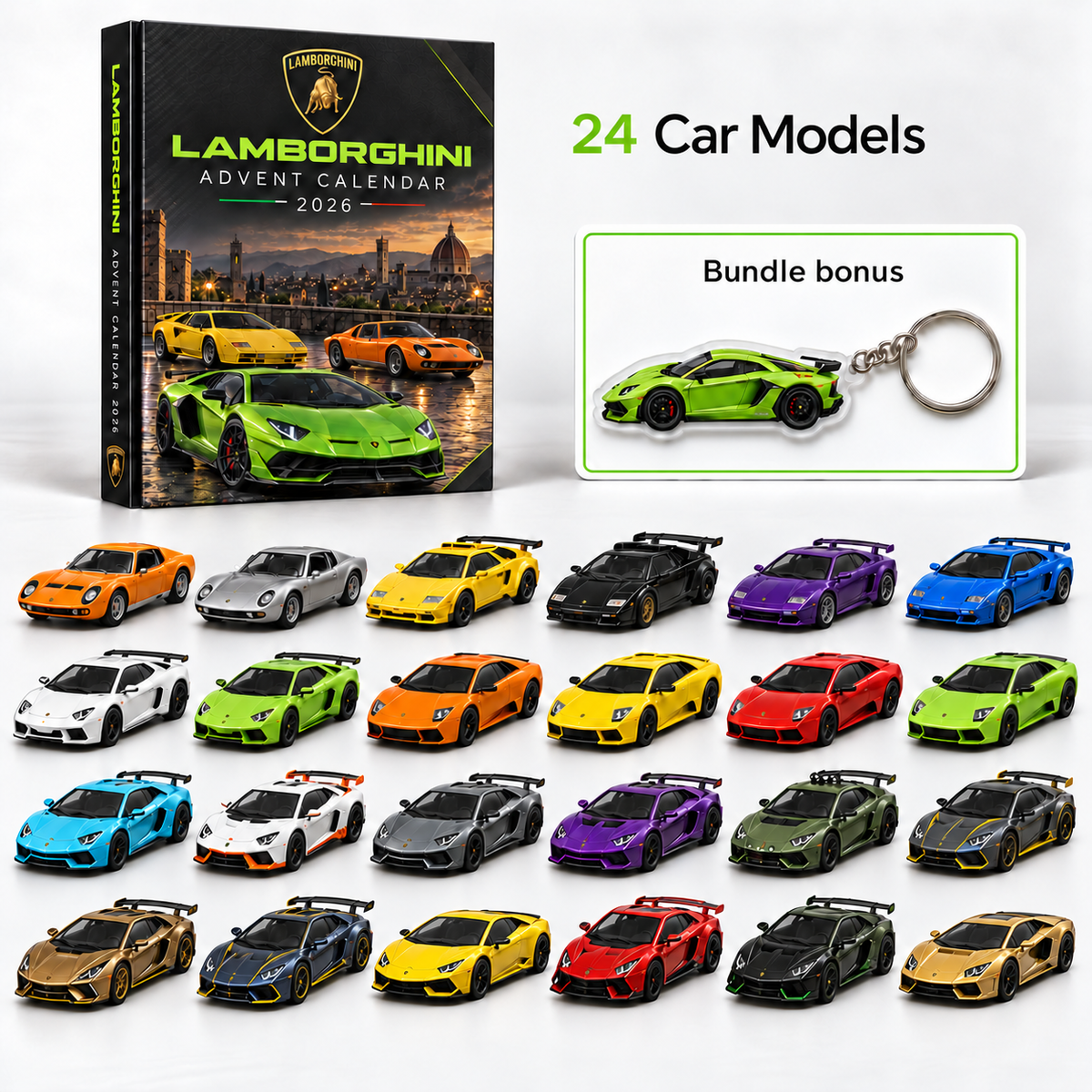 Lamborghini Advent Calendar — 09 collection bundle