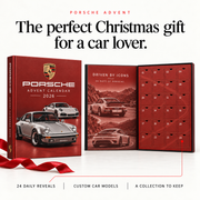 Porsche Advent Calendar — 07 gift infographic
