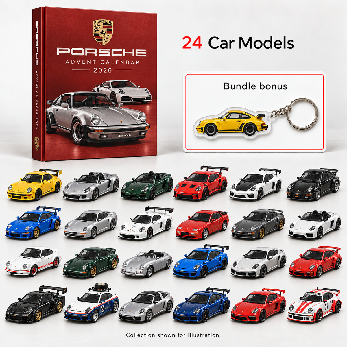 Porsche Advent Calendar — 09 collection bundle