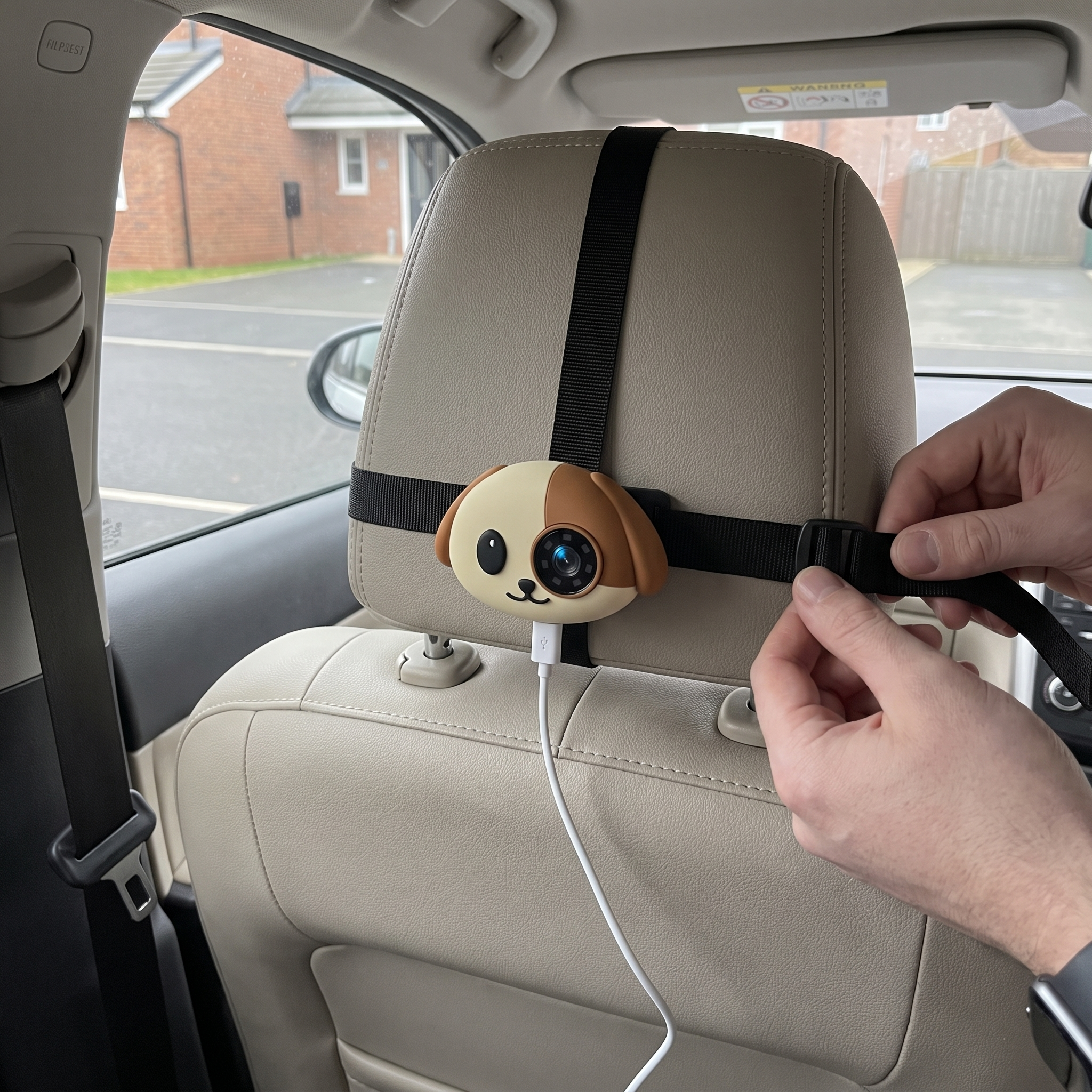 Strap the camera